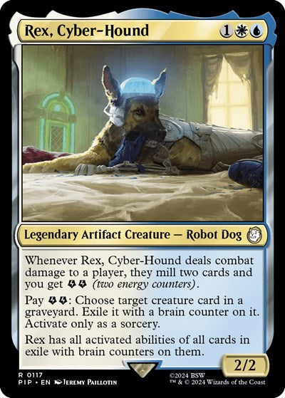 Rex, Cyber-Hound (Universes Beyond: Fallout) Light Play