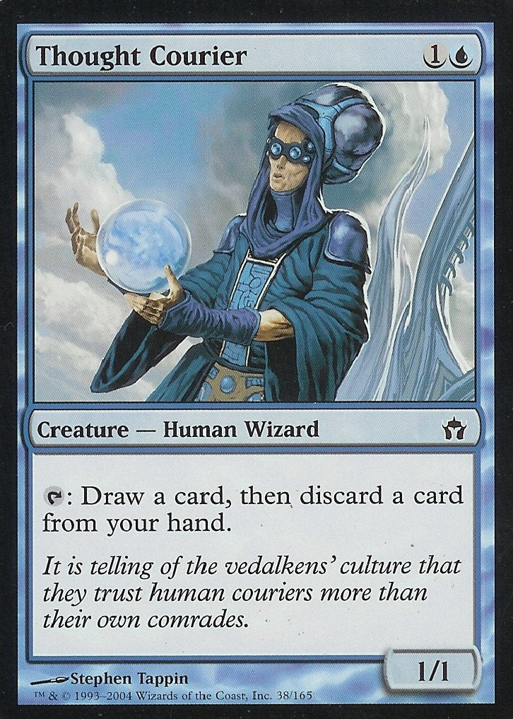 Thought Courier (Fifth Dawn) Medium Play Foil