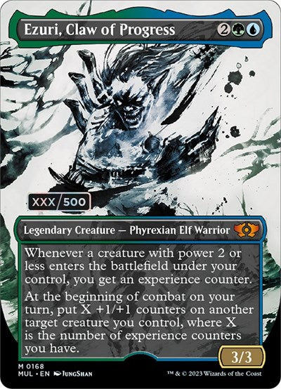 Ezuri, Claw of Progress (Serialized) (March of the Machine: Multiverse Legends) Near Mint Foil