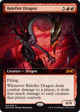 Balefire Dragon (Ultimate Box Toppers) Light Play Foil