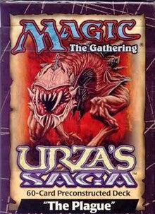 Urza's Saga Theme Deck The Plague