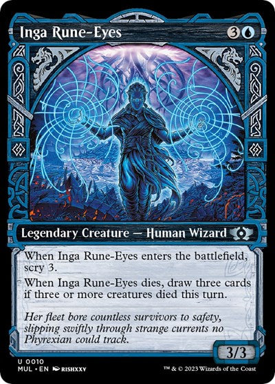 Inga Rune-Eyes (March of the Machine: Multiverse Legends) Light Play