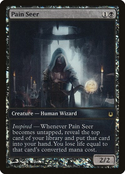 Pain Seer (Promos: Game Day and Store Championship) Medium Play Foil