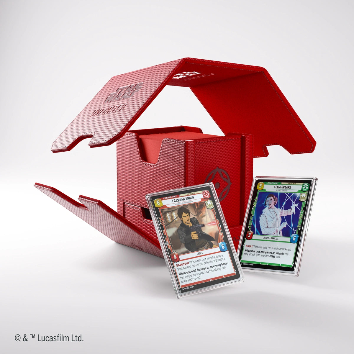 Star Wars Unlimited - Twin Suns Deck Box (Red)