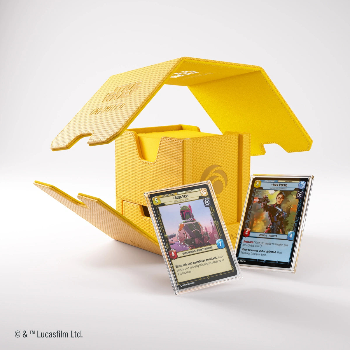 Star Wars Unlimited - Twin Suns Deck Box (Yellow)