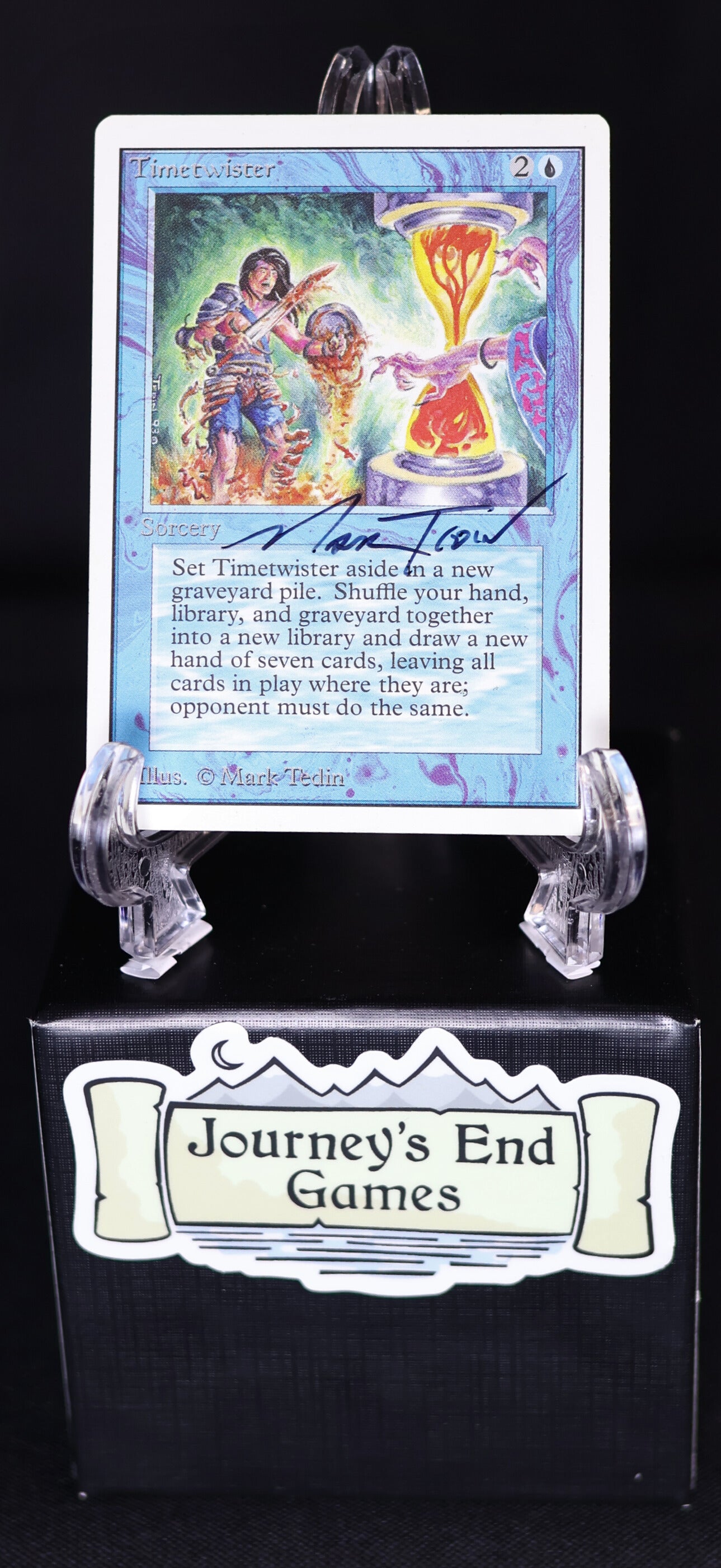 Timetwister (Unlimited) Light Play- Signed