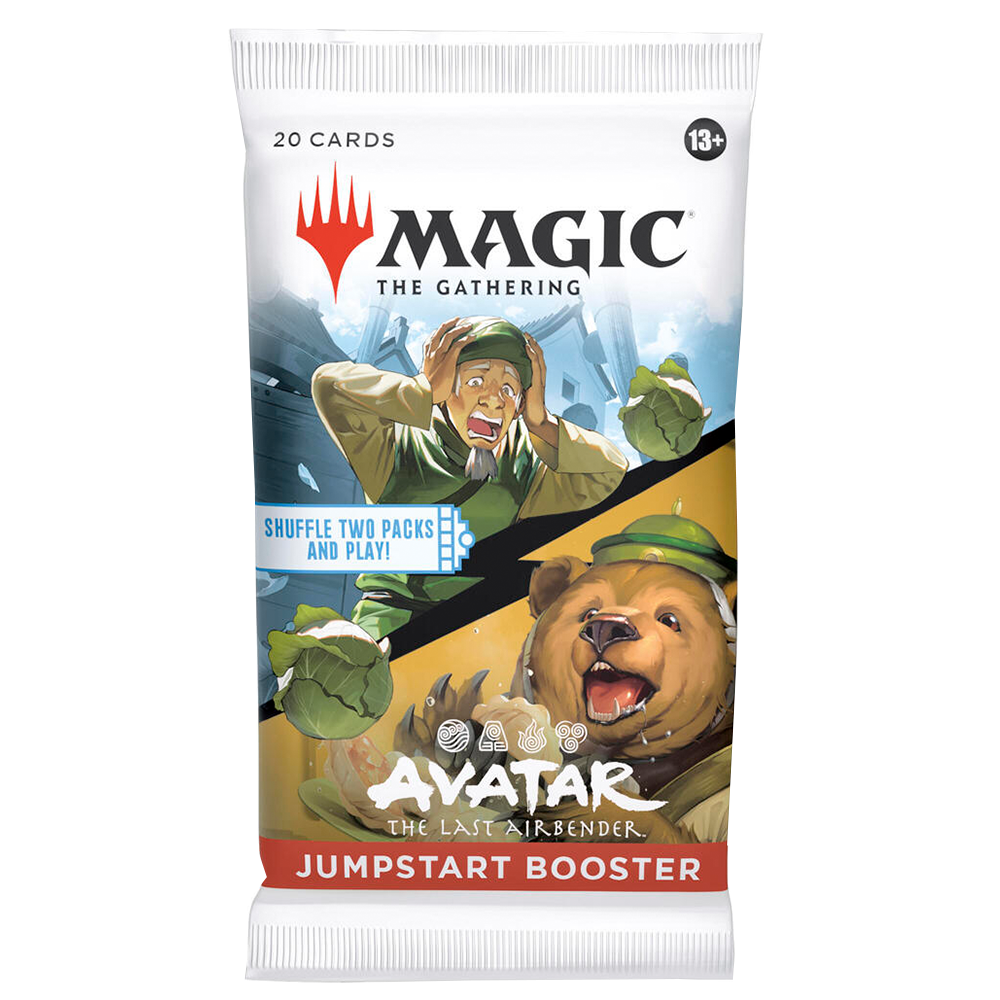 Magic The Gathering Avatar The Last Airbender Jumpstart Booster Pack Magic The Gathering Avatar The Last Airbender Jumpstart Booster Pack
