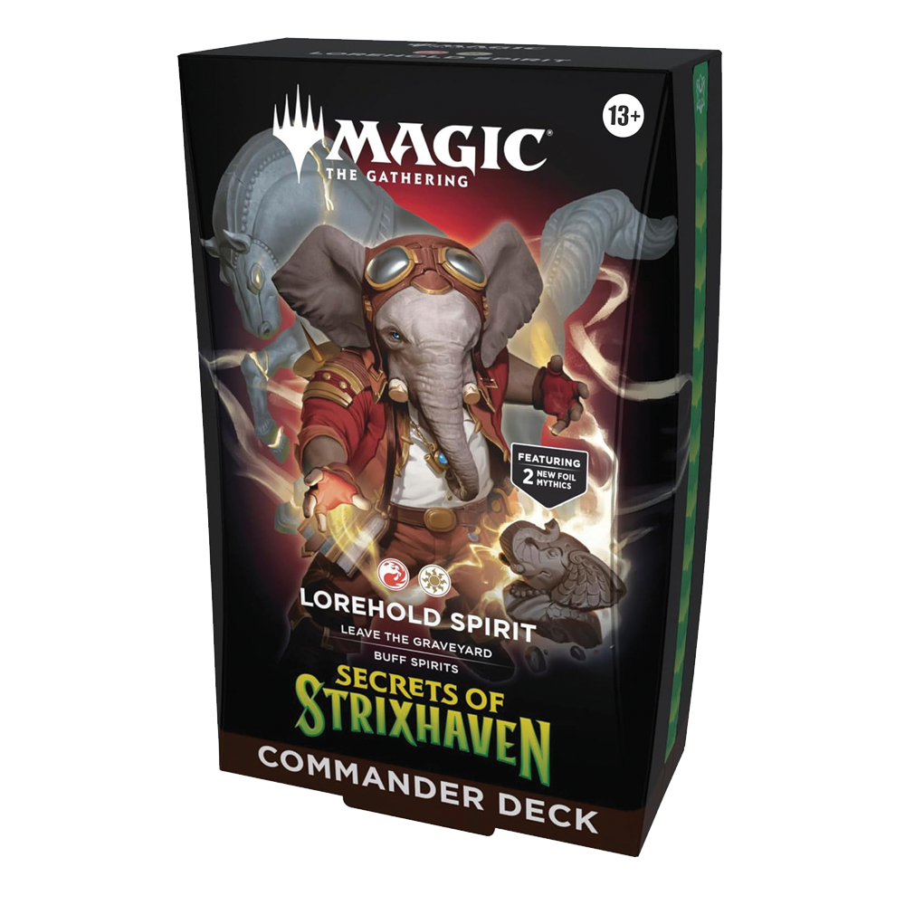 mtg spirit deck commander Secrets of Strixhaven Commander Deck Lorehold Spirit