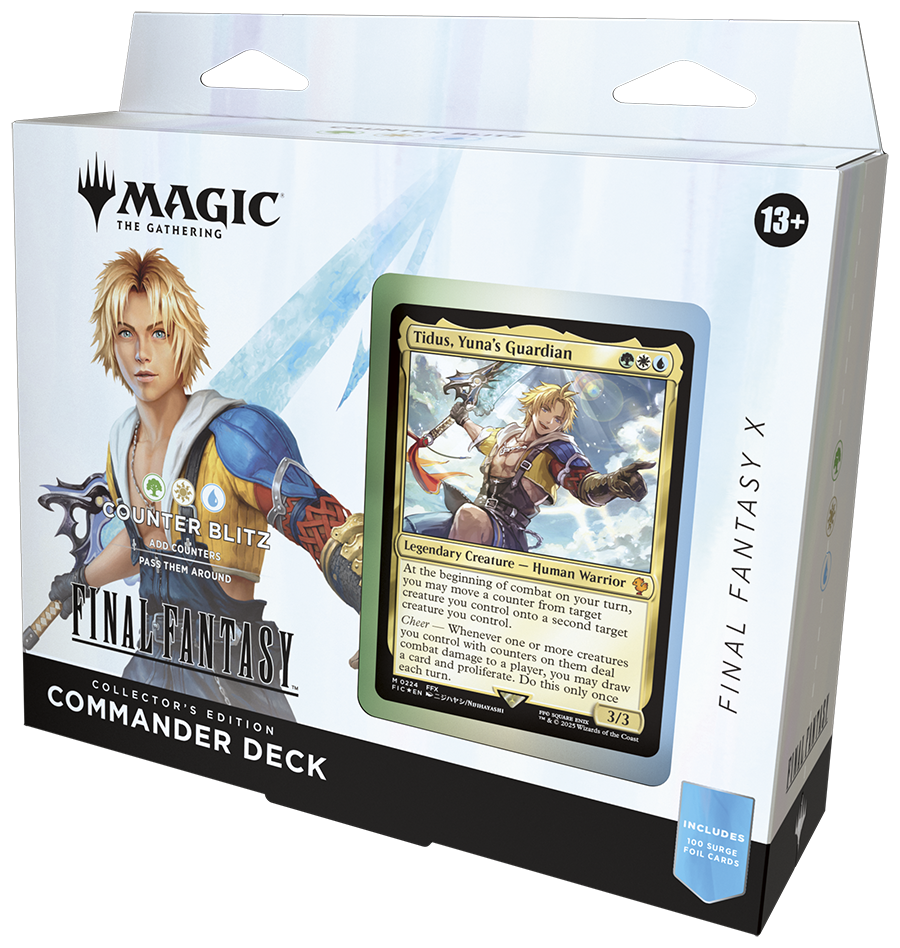 Magic: The Gathering - Final Fantasy Collector Commander Deck - Counter Blitz