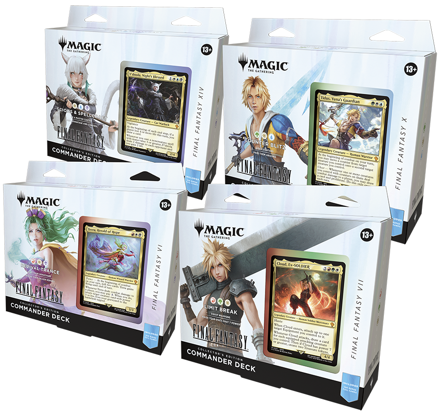 (PREORDER - Product will arrive starting 6/6) Magic: The Gathering - Final Fantasy Collector Commander Deck Case
