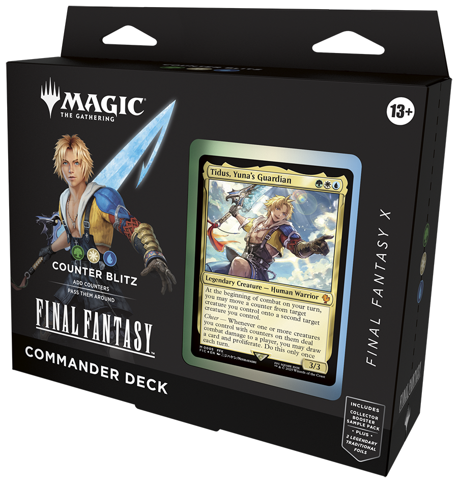 (PREORDER - Product will not ship unti 6/11) Magic: The Gathering - Final Fantasy Commander Deck - Counter Blitz