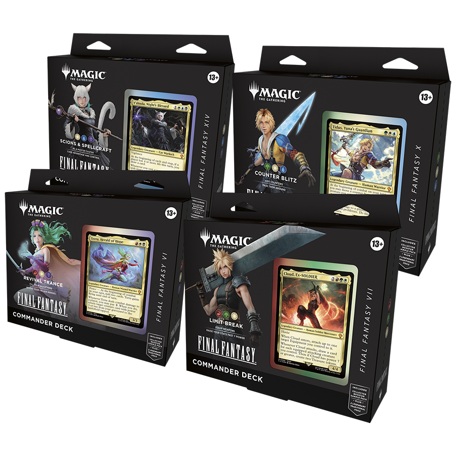 (PREORDER - Product will arrive starting 6/6) Magic: The Gathering - Final Fantasy Commander Deck Case
