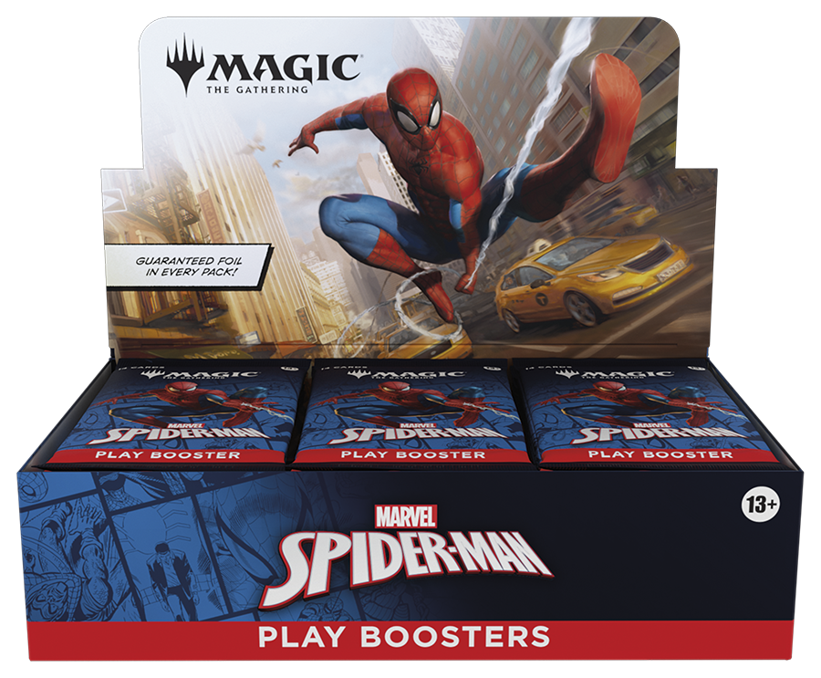 Marvel's Spider-Man - Play Booster Box PREORDER (Product Arrives Starting 9/19)
