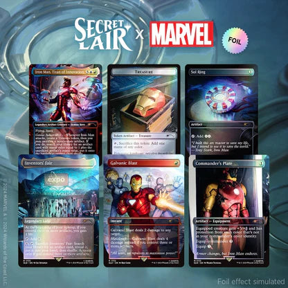 Secret Lair Drop x Marvel - Iron Man - Rainbow Foil