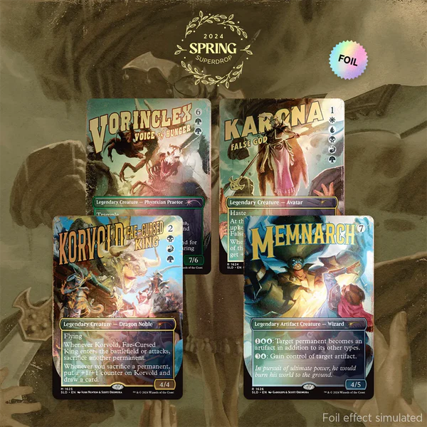 Secret Lair Drop - Outlaw Anthology Vol. 2: Sinister Scoundrels Rainbow Foil