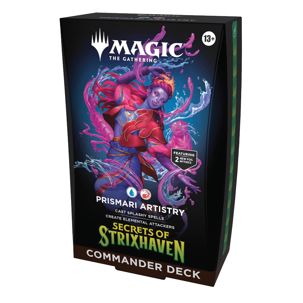 MTG Prismari Artistry English 英語版 Secrets of Strixhaven Commander Deck Prismari Artistry