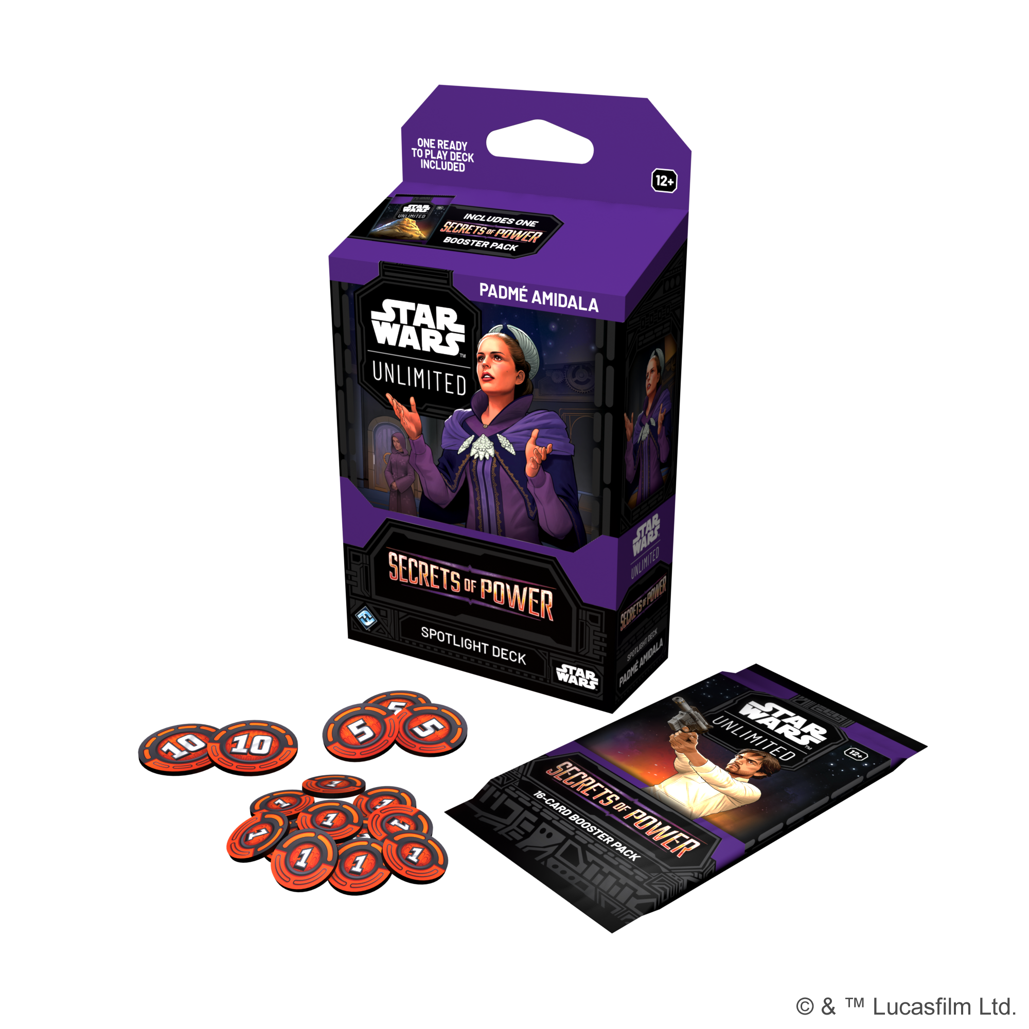 Star Wars Unlimited: Secrets of Power Spotlight Deck: Padme Amidala