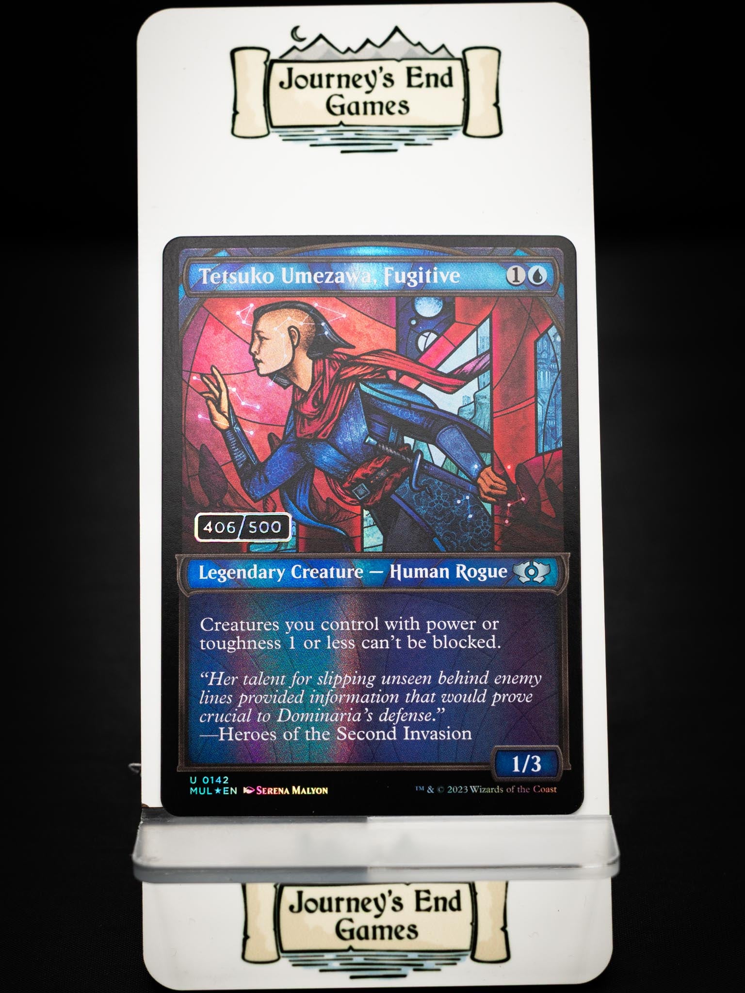 Tetsuko Umezawa, Fugitive (Serialized) (March of the Machine: Multiverse Legends) Near Mint Foil