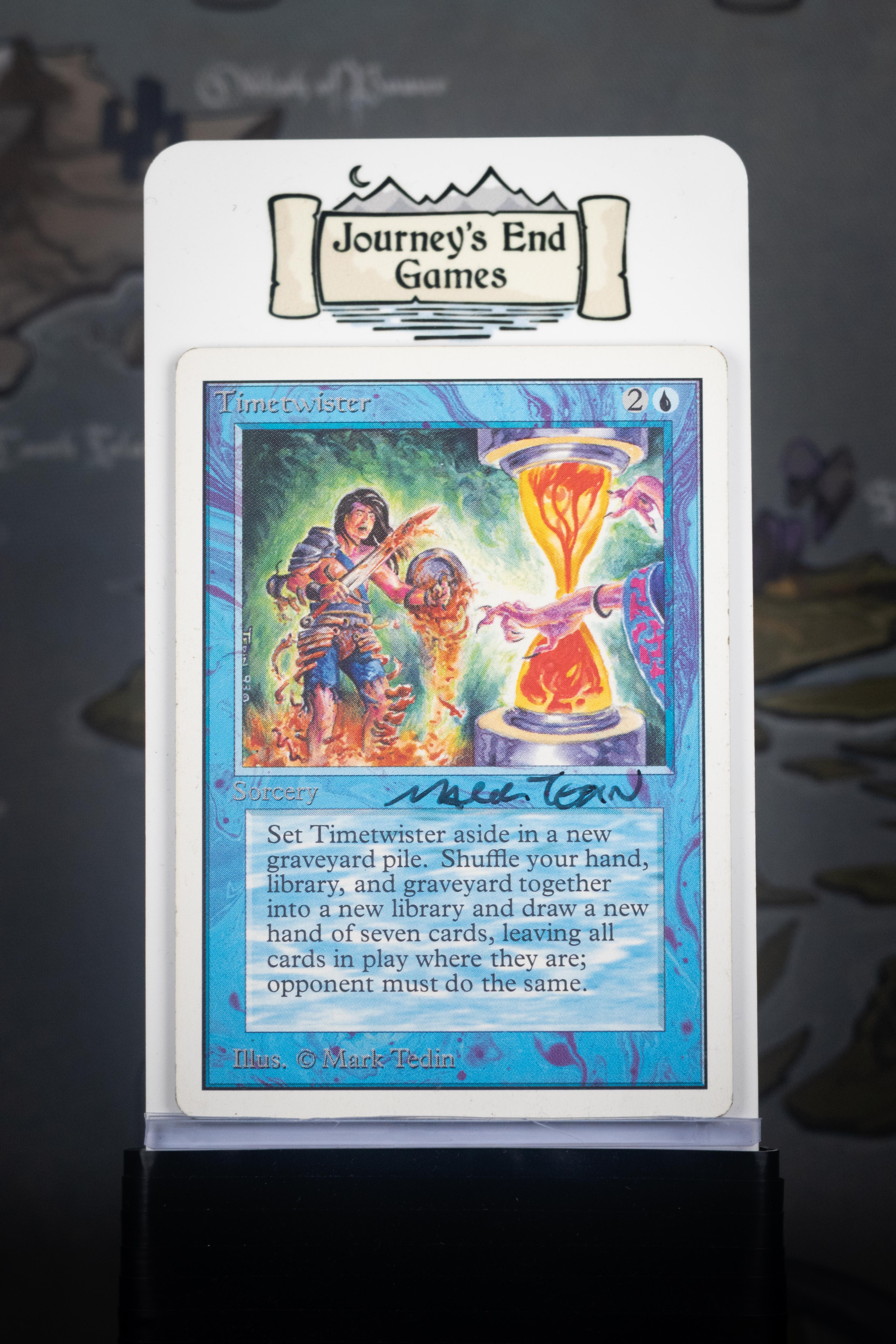 Timetwister (Unlimited) Medium Play Signed