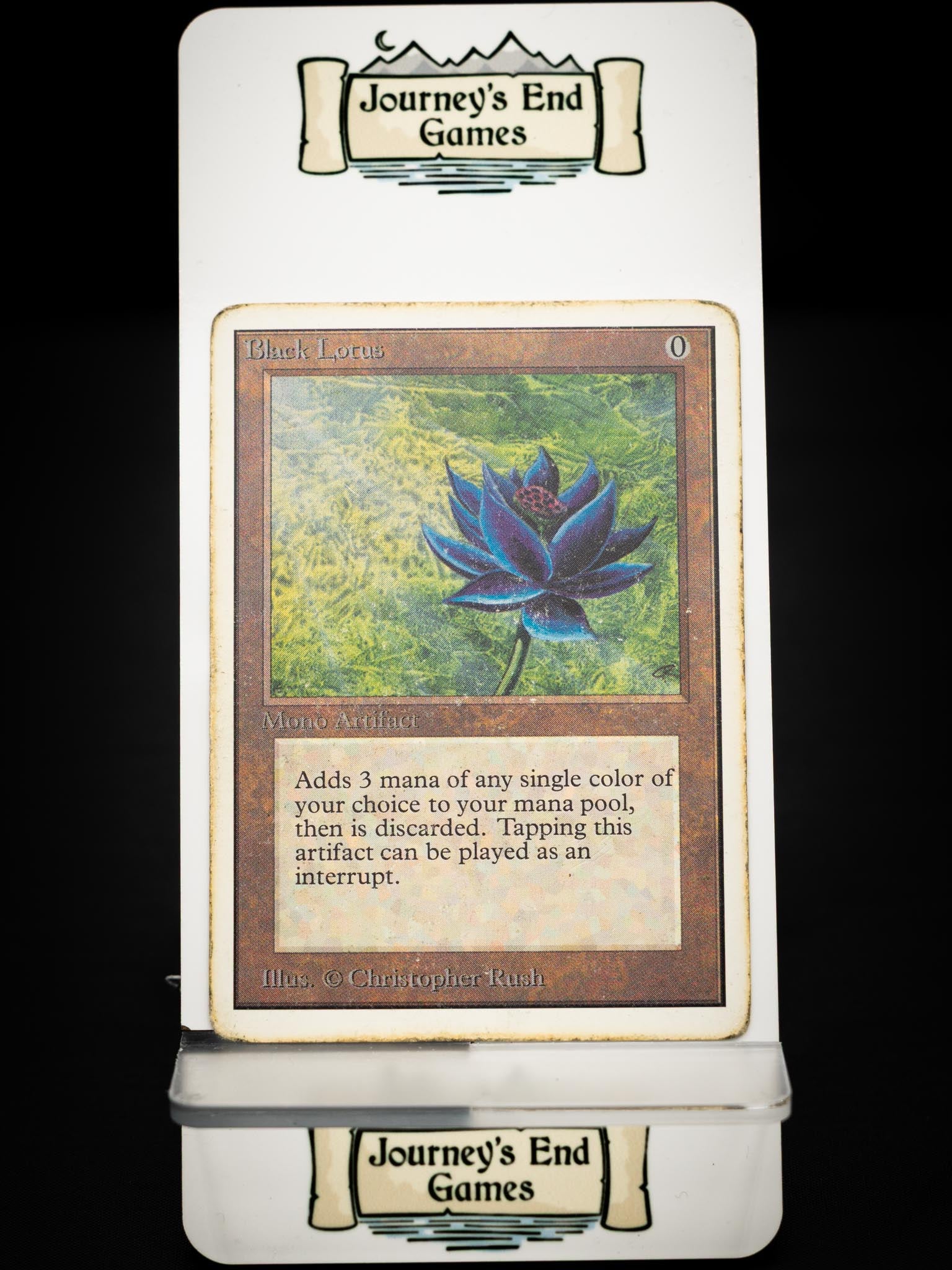 Black Lotus (Unlimited) Damaged / Poor