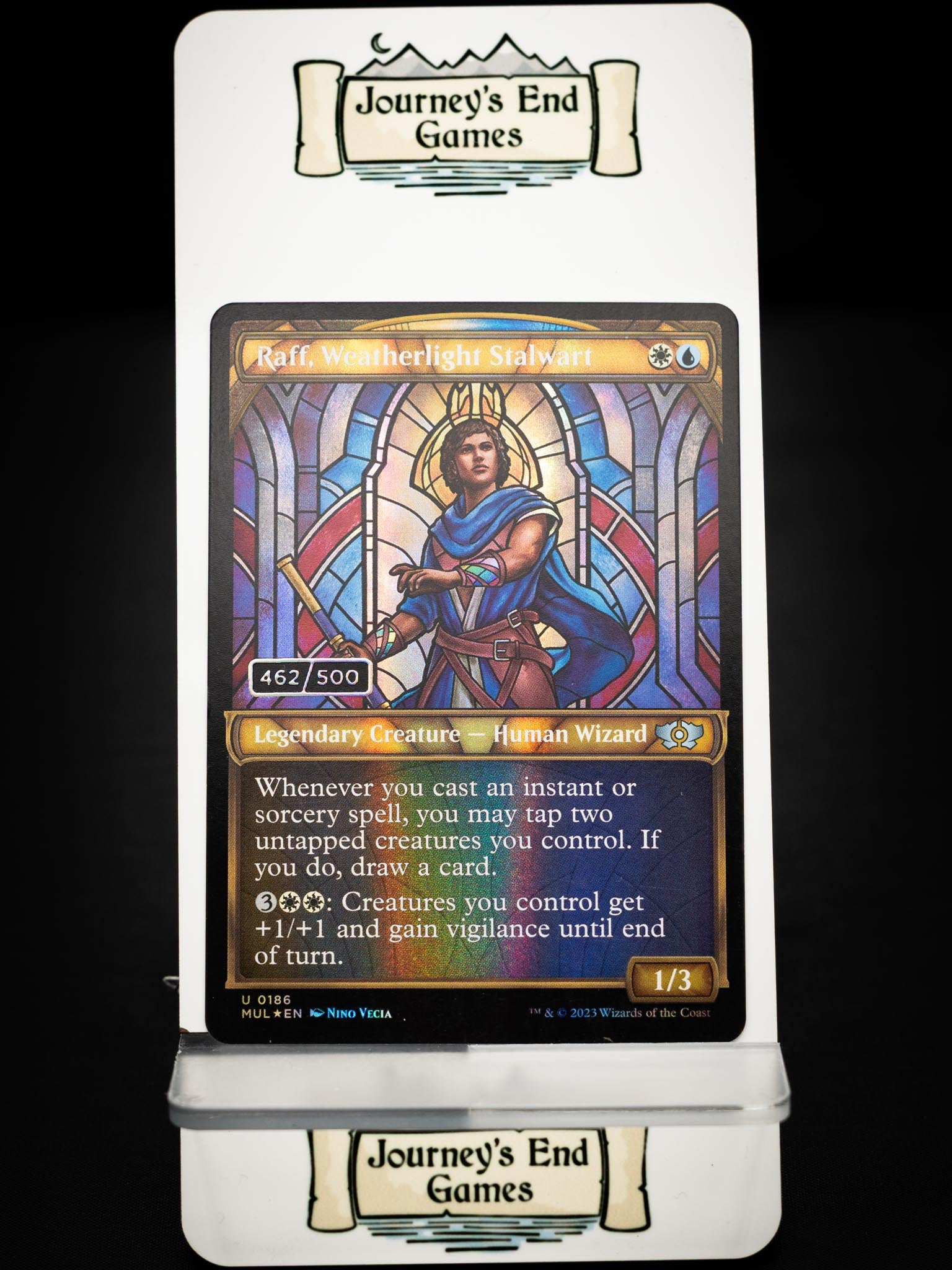 Raff, Weatherlight Stalwart (Serialized) (March of the Machine: Multiverse Legends) Near Mint Foil