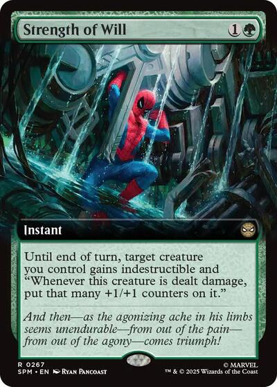 Strength of Will (Extended Art) (Marvel's Spider-Man) Near Mint