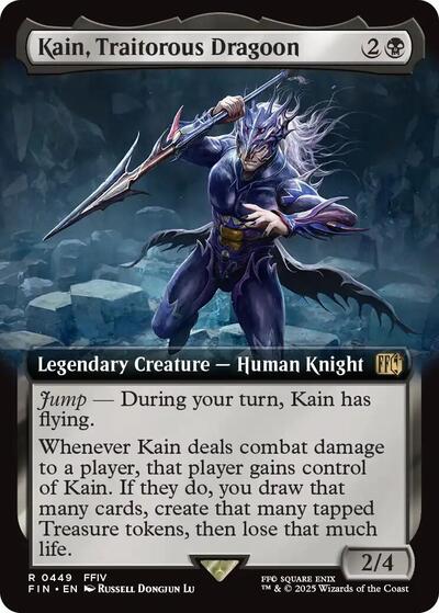 Kain, Traitorous Dragoon (Extended Art) (Universes Beyond: FINAL FANTASY) Light Play