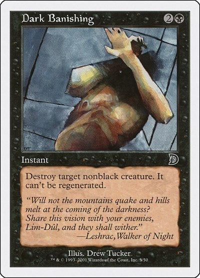 Dark Banishing (Promos: Deckmasters Garfield vs Finkel) Medium Play