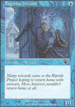 Fugitive Wizard (Legions) Light Play Foil