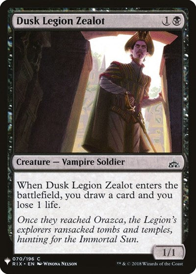 Dusk Legion Zealot (Mystery Booster) Near Mint