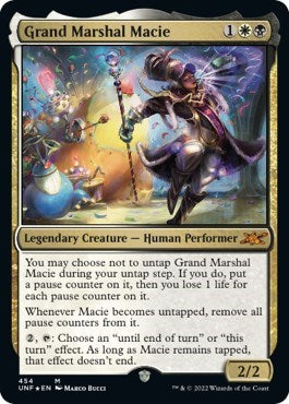 Grand Marshal Macie (Galaxy Foil) (Unfinity) Light Play Foil