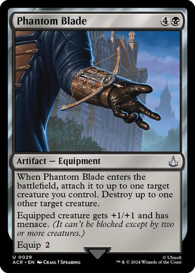Phantom Blade (Universes Beyond: Assassin's Creed) Light Play Foil