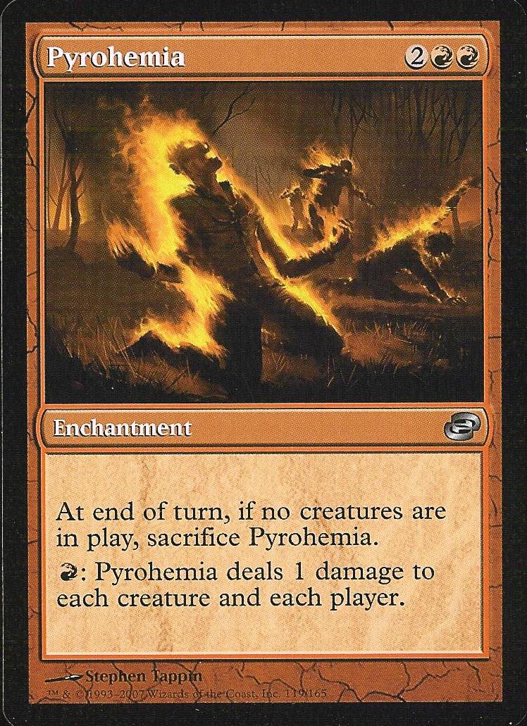 Pyrohemia (Planar Chaos) Damaged / Poor