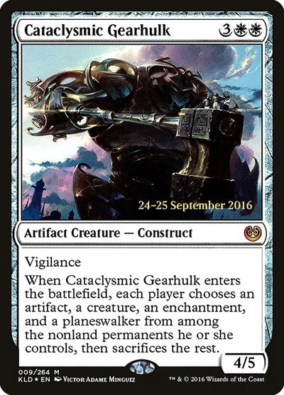 Cataclysmic Gearhulk (Promos: Prerelease Cards) Near Mint Foil