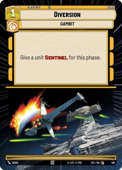 Diversion (Hyperspace) (Jump to Lightspeed) Near Mint