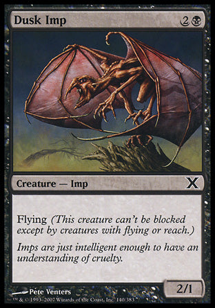 Dusk Imp (10th Edition) Light Play