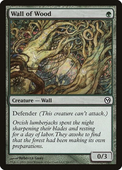Wall of Wood (Duels of the Planeswalkers) Medium Play