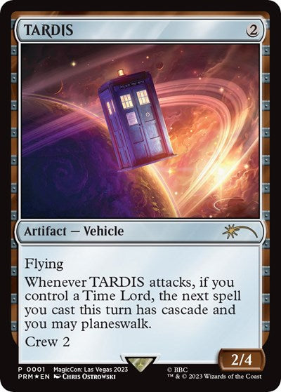 TARDIS (MagicCon: Las Vegas 2023) (Promos: Unique and Miscellaneous) Near Mint Foil