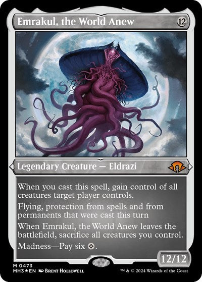 Emrakul, the World Anew (Foil Etched) (Modern Horizons 3) Near Mint Foil