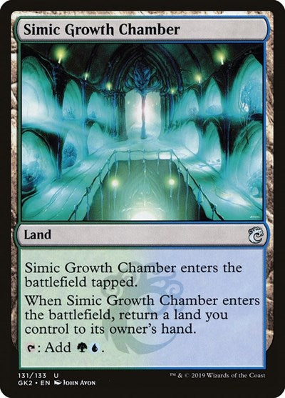 Simic Growth Chamber (Ravnica Allegiance: Guild Kits) Light Play