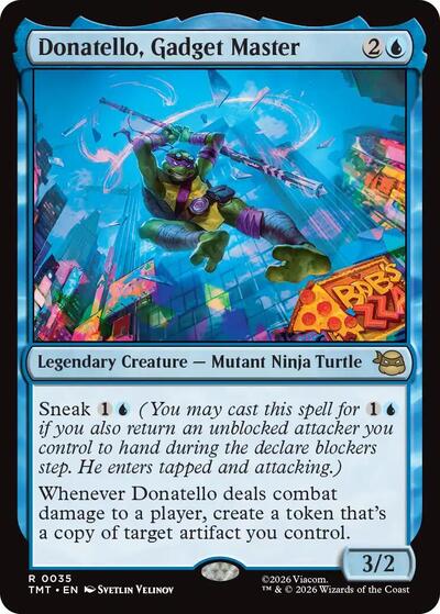Donatello, Gadget Master (Teenage Mutant Ninja Turtles) Light Play