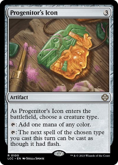 Progenitor's Icon (Commander: The Lost Caverns of Ixalan) Light Play