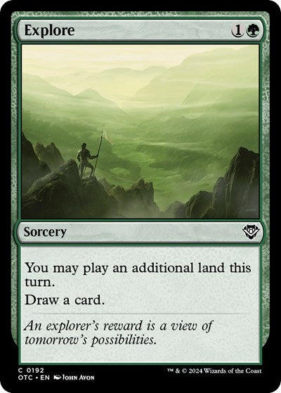 Explore (Commander: Outlaws of Thunder Junction) Near Mint