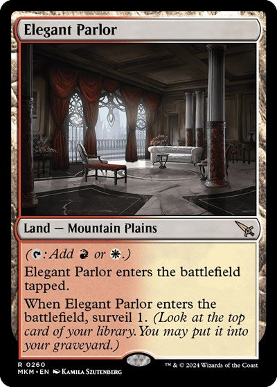 Elegant Parlor (Murders at Karlov Manor) Near Mint