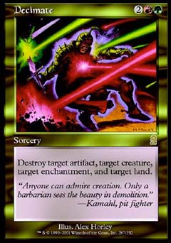Decimate (Odyssey) Near Mint Foil