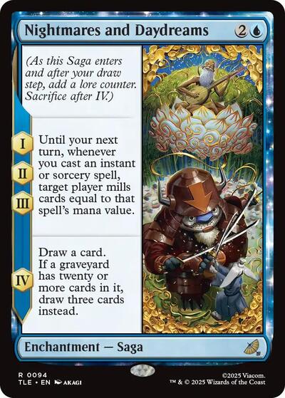 Nightmares and Daydreams (Avatar: The Last Airbender: Eternal-Legal) Near Mint