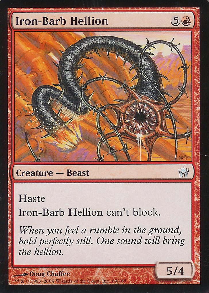 Iron-Barb Hellion (Fifth Dawn) Light Play Foil