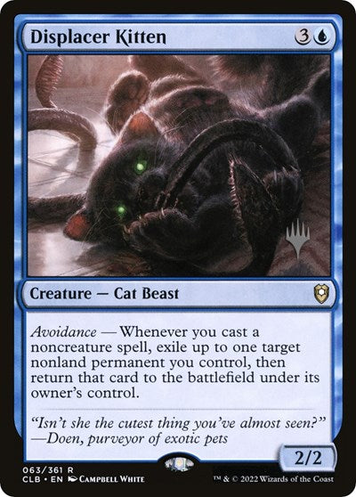 Displacer Kitten (Promo Pack: The Lost Caverns of Ixalan) Near Mint