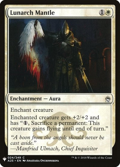 Lunarch Mantle (Mystery Booster) Near Mint