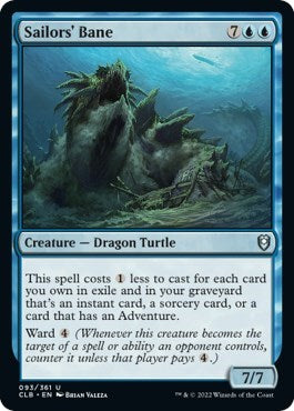 Sailors' Bane (Commander Legends: Battle for Baldur's Gate) Light Play